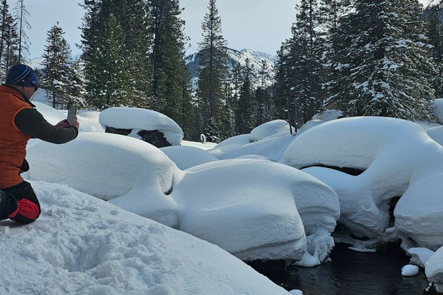Фото - экскурсия: Волшебство Мамая в снежном убранстве
