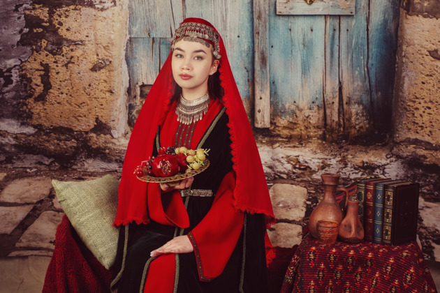 Фото - экскурсия: Фотосессия в традиционных армянских нарядах таразах