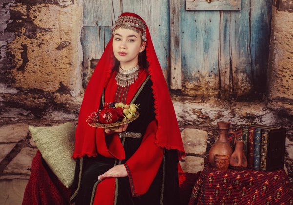 Фотосессия в армянских национальных костюмах — таразах