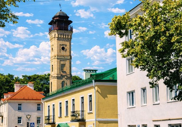 Старый Гродно в утреннем свете