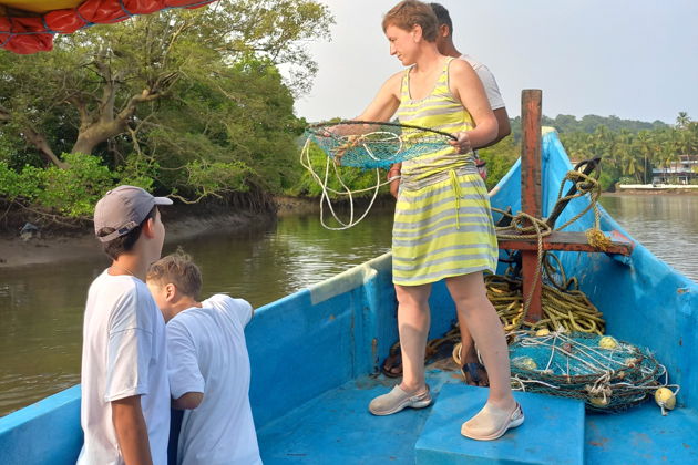 Фото экскурсии - Отловим крабов и приготовим из них ужин - 6