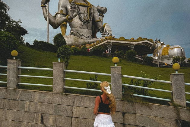 Фото экскурсии - Однодневная поездка в Мурдешвар, Гокарну и на пляж Палолем - 5