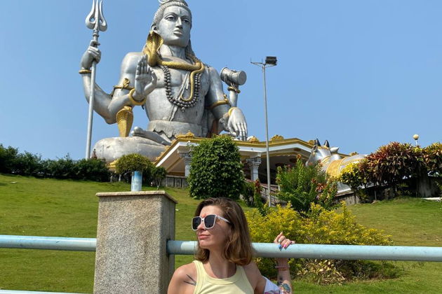 Фото экскурсии - Однодневная поездка в Мурдешвар, Гокарну и на пляж Палолем - 7