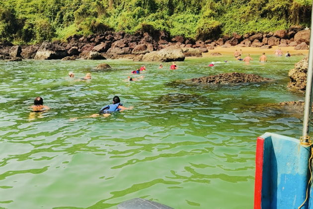 Фото экскурсии - Морская прогулка на остров Гранд Айленд, снорклинг. Барбекю + рыбалка - 12