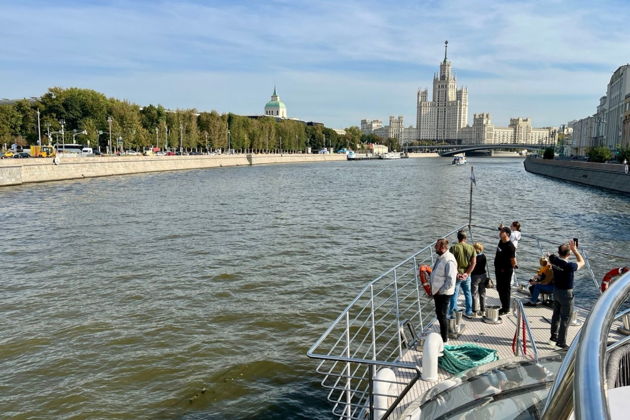 Фото экскурсии - Прогулка на яхте флотилии Рэдиссон по главной улице Москвы доступна круглый год - 5