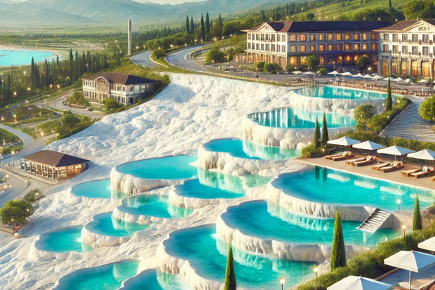 Фото экскурсии - Уникальная экскурсия: Памуккале, Турецкие Мальдивы, древний Иераполис и бассейн Клеопатры - 6