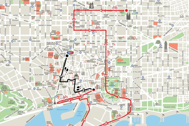 Фото экскурсии - Велосипедная экскурсия и пешая прогулка по Барселоне - 5
