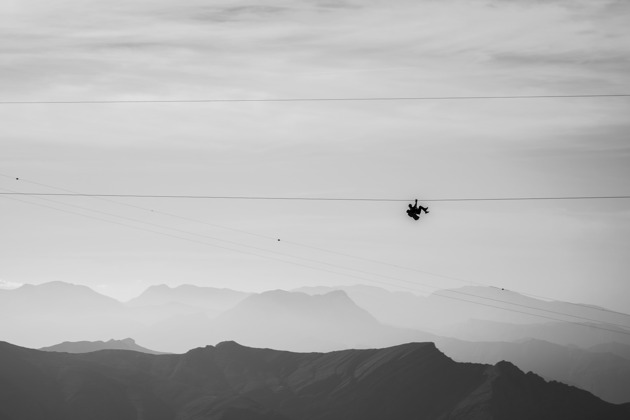 Фото - экскурсия: Jais Flight - пропуск на мировую рекордную трассу зиплайна