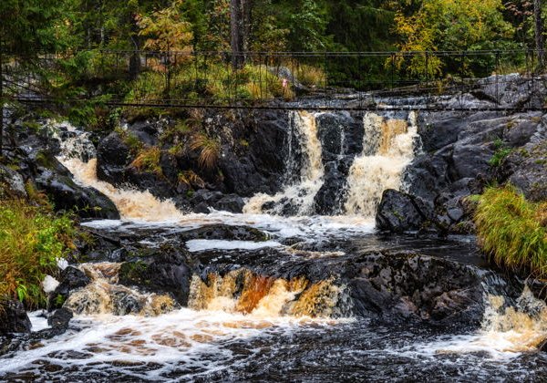 В мини-группе по Карелии: Рускеала, Мраморный каньон и водопады - фото 4