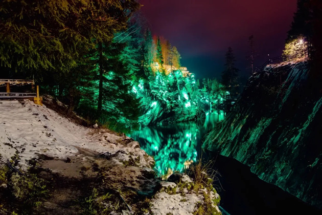 Фото - экскурсия: Волшебный парк Рускеала в сердце Карелии