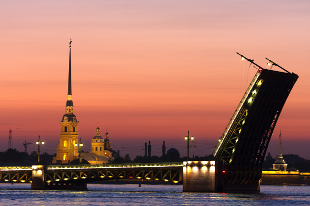 Фото - экскурсия: Ночная прогулка по Петербургу: белые ночи и подъемные мосты
