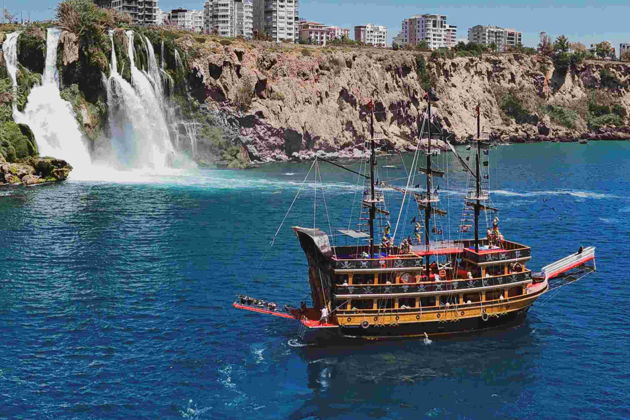 Фото экскурсии - Утренний пиратский круиз из Белека с посещением водопада Дуден - 2