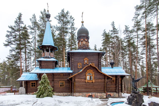 Фото экскурсии - Однодневный тур: встреча с карельским Дедом Морозом, общение с хаски и посещение парка Рускеала - 3