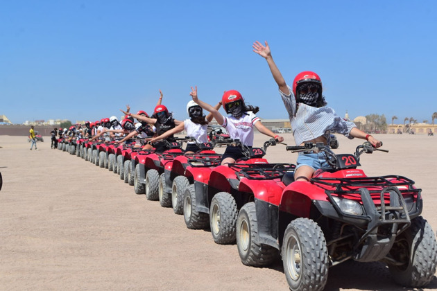 Фото - экскурсия: Квадроциклы для мотосафари в Хургаде