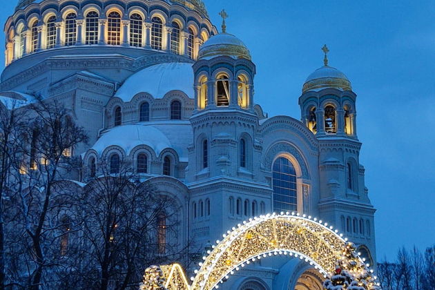 Фото экскурсии - Волшебный Кронштадт в новогодние праздники и праздничное световое представление - 6