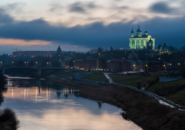 Очарование вечернего Смоленска