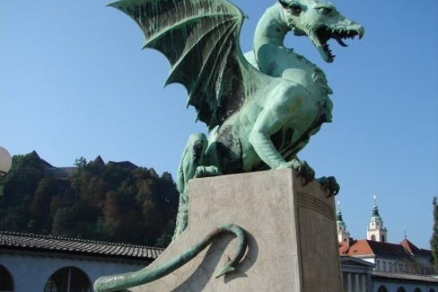 Фото - экскурсия: Быстрая прогулка по Любляне и загадки зеленого дракона