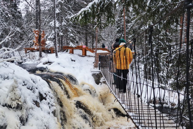 Фото экскурсии - Новогоднее путешествие по всей Карелии: водопады, Рускеала и встреча с Дедом Морозом - 3