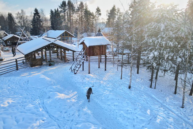 Фото экскурсии - Встречайте Новый год в карельской эко-зоне за три дня: Дед Мороз Джухани, мраморный каньон Рускеала, долина водопадов и природный зоопарк - 2