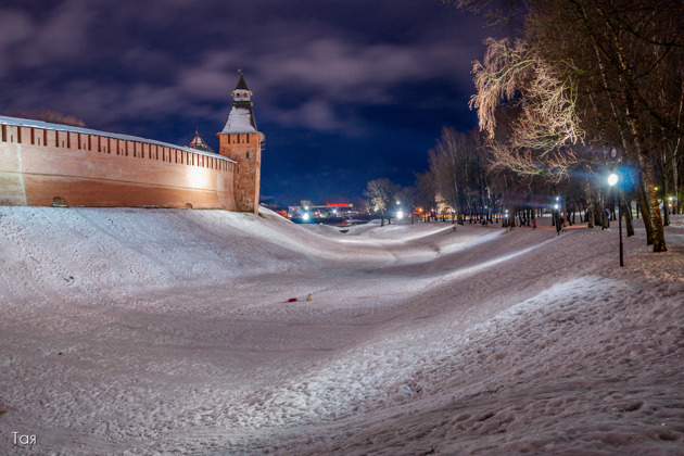 Фото - экскурсия: Новгородский кремль в зимних легендах