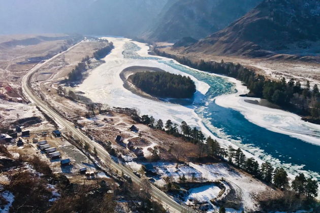 Фото экскурсии - Потрясающий Чемал и величественный мост в Ороктое - 3