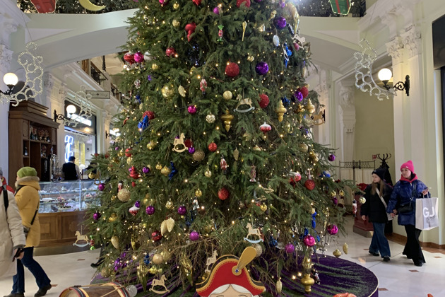 Фото - экскурсия: Привет новогодней елке праздничная прогулка по украшенным локациям Москвы