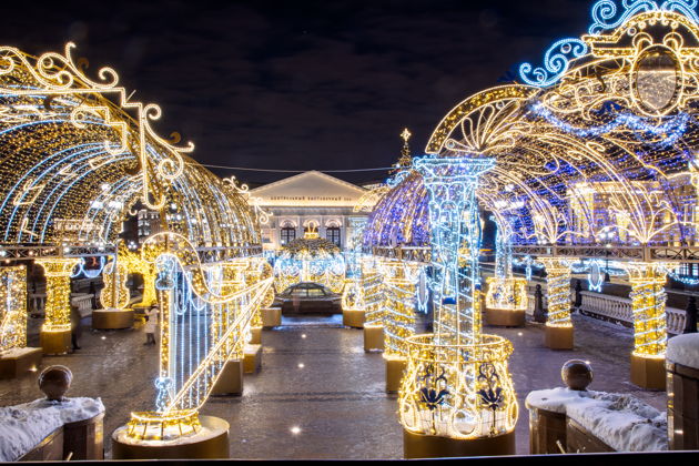 Фото экскурсии - Новогодняя автобусная экскурсия по Москве с поездкой на канатной дороге - 6