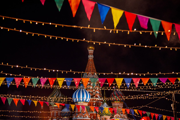 Фото - экскурсия: Новогодняя автобусная экскурсия по Москве с поездкой на канатной дороге