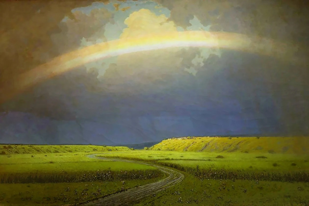 Фото - экскурсия: Выставка работ Куинджи в корпусе Бенуа представляет мастера света