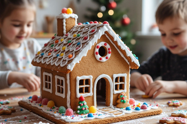 Фото - экскурсия: Мастер-класс по созданию пряничного домика к Новому году