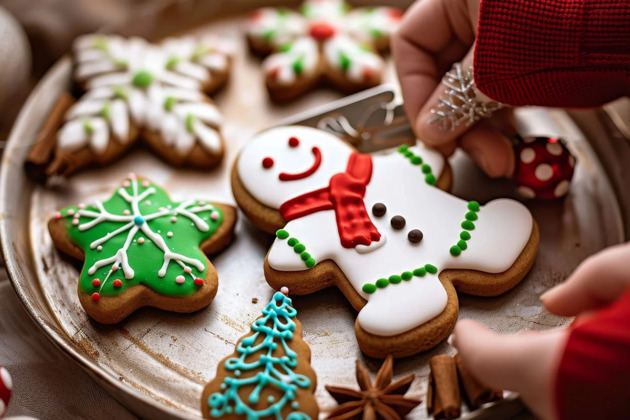 Фото - экскурсия: Создаем новогодние пряники с росписью