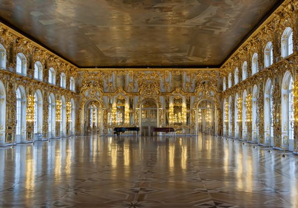 Царское Село: Екатерининский дворец с посещением Янтарной комнаты - фото 4