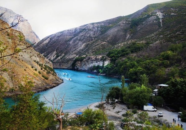 Бархан Сарыкум и прогулка на катере по Сулакскому каньону в с. Зубутли - фото 3