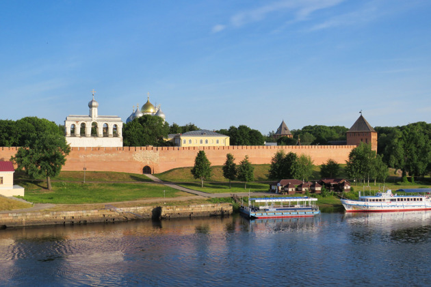 Кремль является центром Великого Новгорода