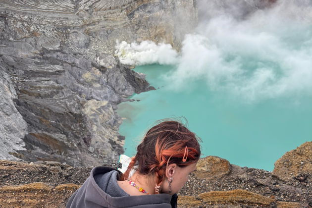 Фото экскурсии - Подъем к бирюзовому озеру вулкана Иджен в небольшой группе - 13