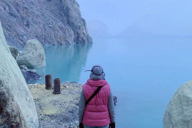 Фото экскурсии - Подъем к бирюзовому озеру вулкана Иджен в небольшой группе - 8