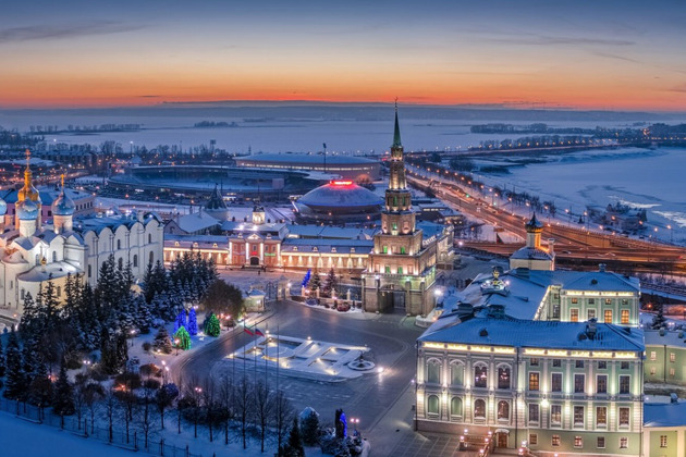 Фото - экскурсия: Волшебство зимы в праздничной Казани