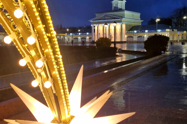 Фото - экскурсия: Новогодняя прогулка по центру Костромы