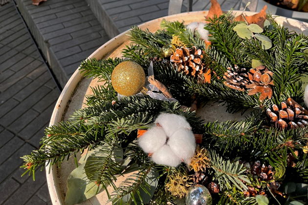 Фото экскурсии - Создаем новогодний венок своими руками на праздничном мастер-классе - 5