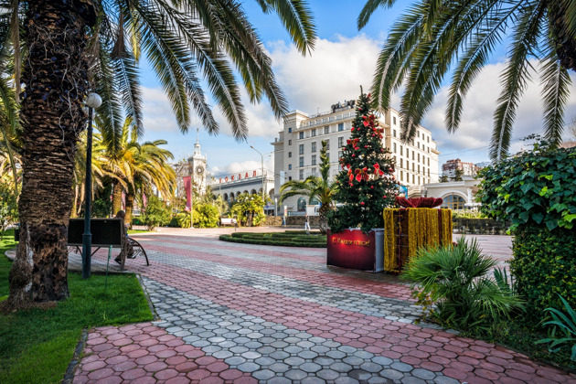 Фото - экскурсия: Сочи, новогоднее море и праздничное настроение