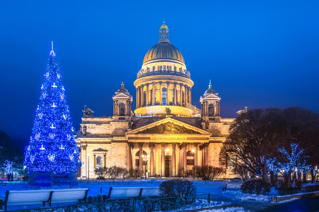 Фото - экскурсия: Новогодний Петербург в компании Деда Мороза и Снегурочки