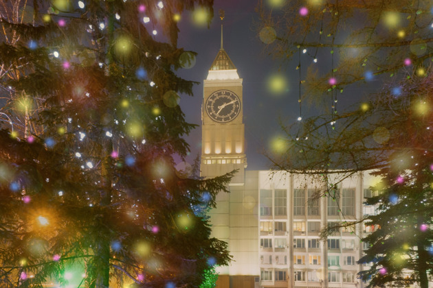 Фото - экскурсия: Новогодняя иллюминация Красноярска