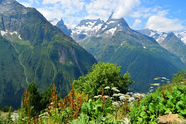 Фото - экскурсия: Домбай - дорога к кавказским пикам из Ессентуков