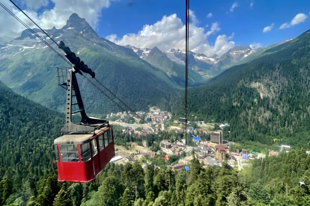 Фото - экскурсия: Домбай с канатной дорогой, сырными пещерами и Уллу-Муруджу