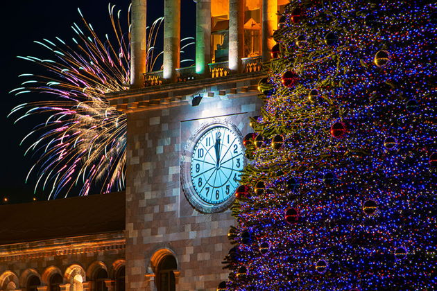 Фото экскурсии - Новогодняя прогулка по Еревану в сиянии праздничных огней - 5