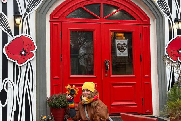 Фото экскурсии - Фотопрогулка по праздничному Зеленоградску «Кот на елке» - 3