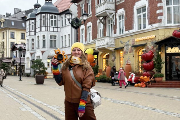 Фото экскурсии - Фотопрогулка по праздничному Зеленоградску «Кот на елке» - 5