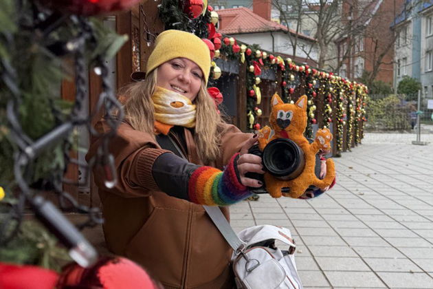 Фото экскурсии - Фотопрогулка по праздничному Зеленоградску «Кот на елке» - 6