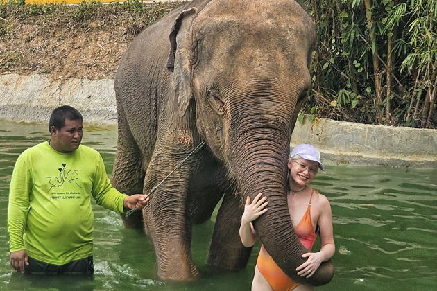 Фото экскурсии - Слоновий заповедник: общение, водные процедуры и уход - 7