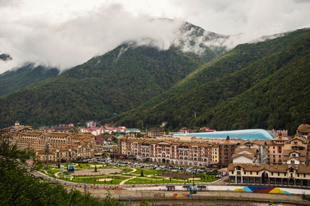 Аудиогид по курортным зонам Красной Поляны с включенным проездом на подъемнике